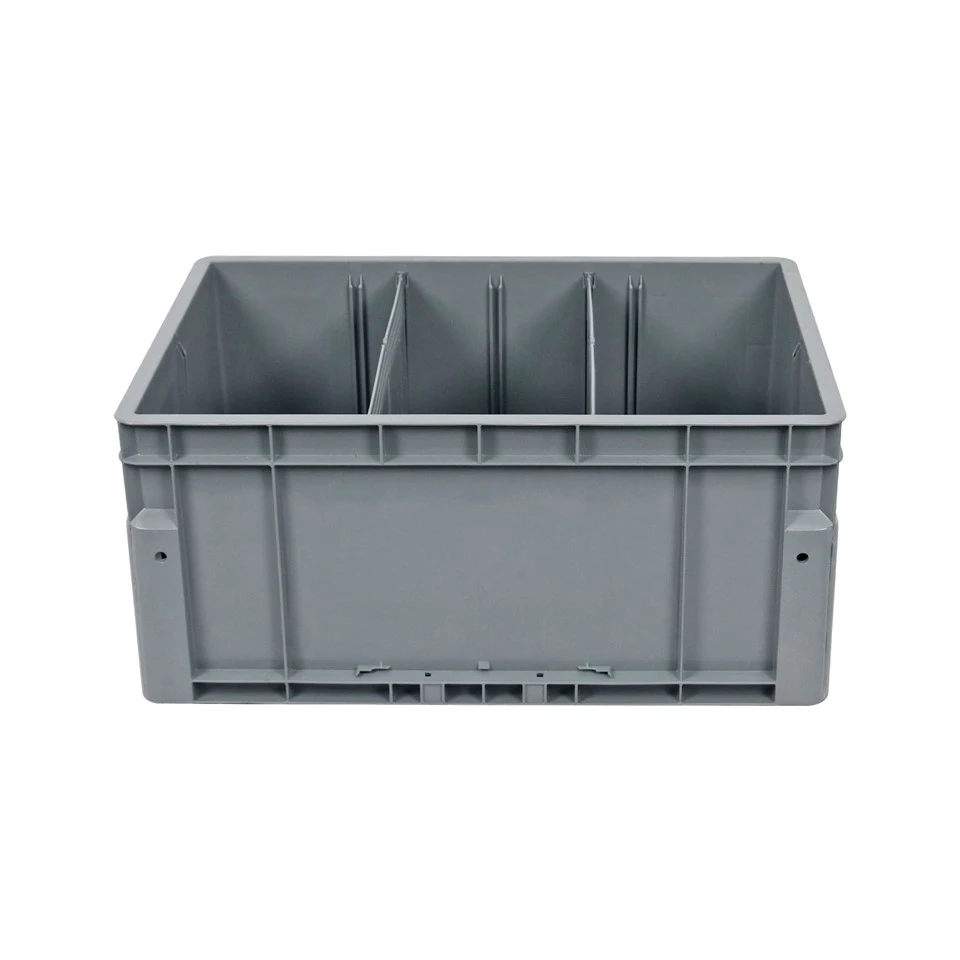600 * 400 * 280mm AS/RS Warehouse Plastic Turnover